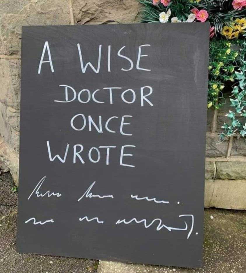 Doctor Writing
