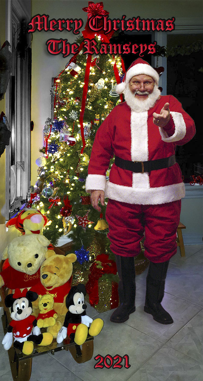 Bill as Santa