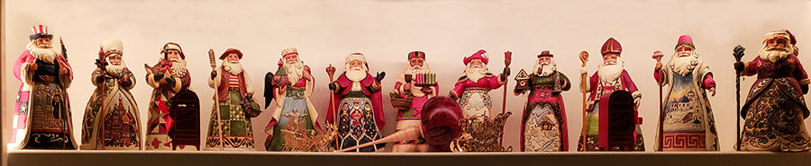 Jim Shore Santas