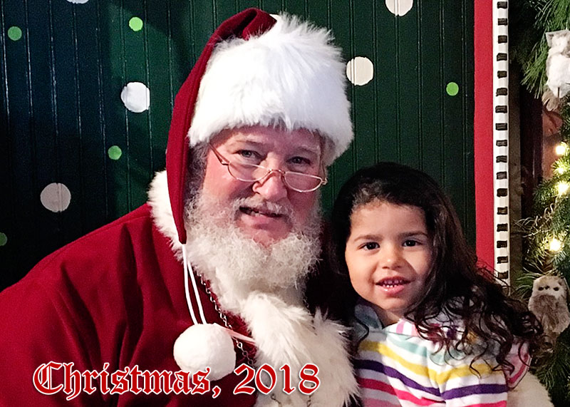 Isabella, Christmas 2018
