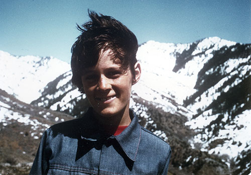 Chris in Mountains
