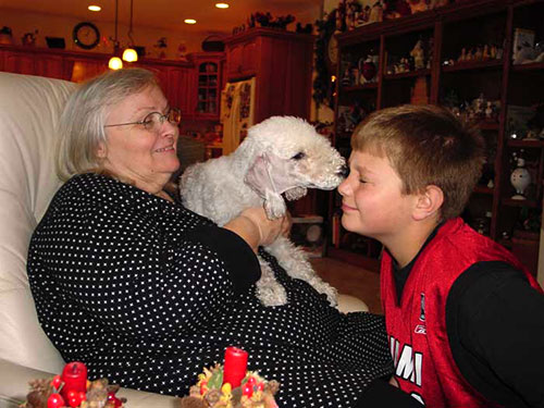 Phyllis, Logan and Missy