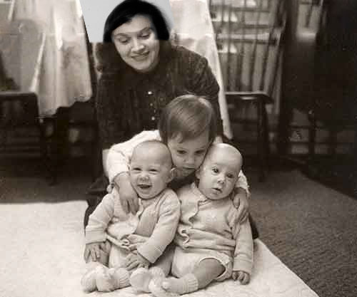 Phyllis with Babies