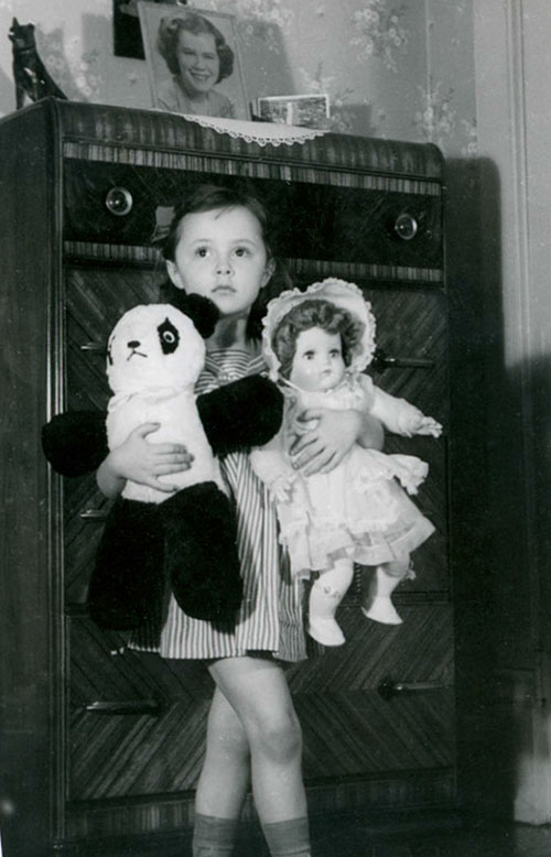 Phyllis with Dolls