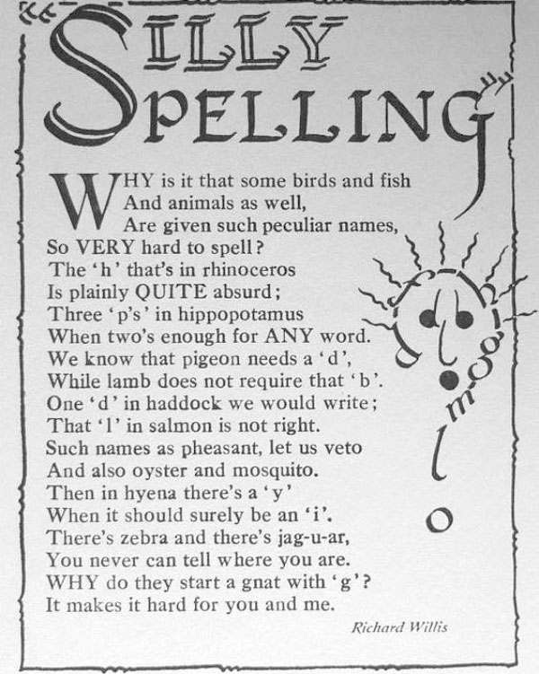 Silly Spelling