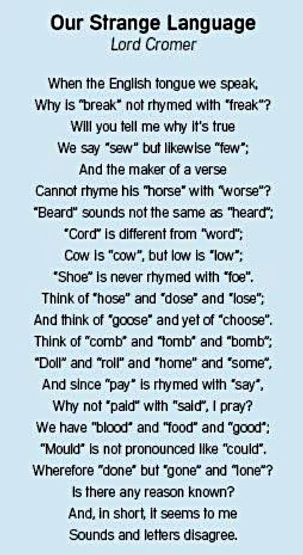 Words and Spelling