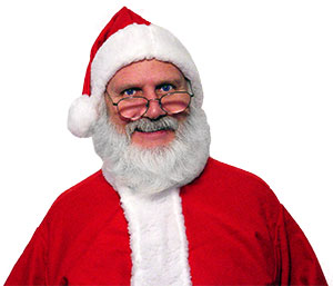 Bill as Santa