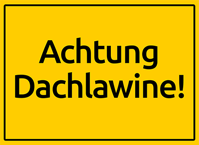 Dachlawine