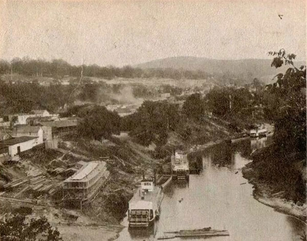 Burnside steamboats