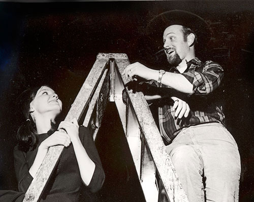 Esther Jane Peterson and Bill in Fantasticks