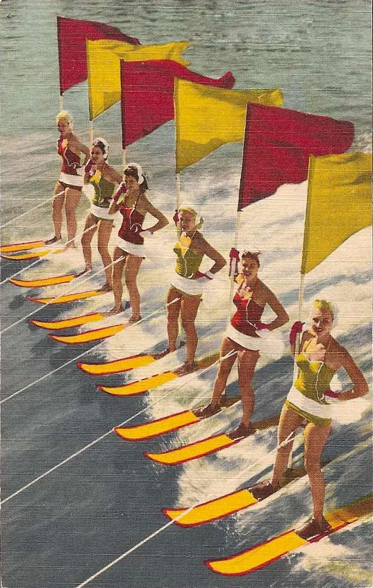 Cyprus Garden water skiers